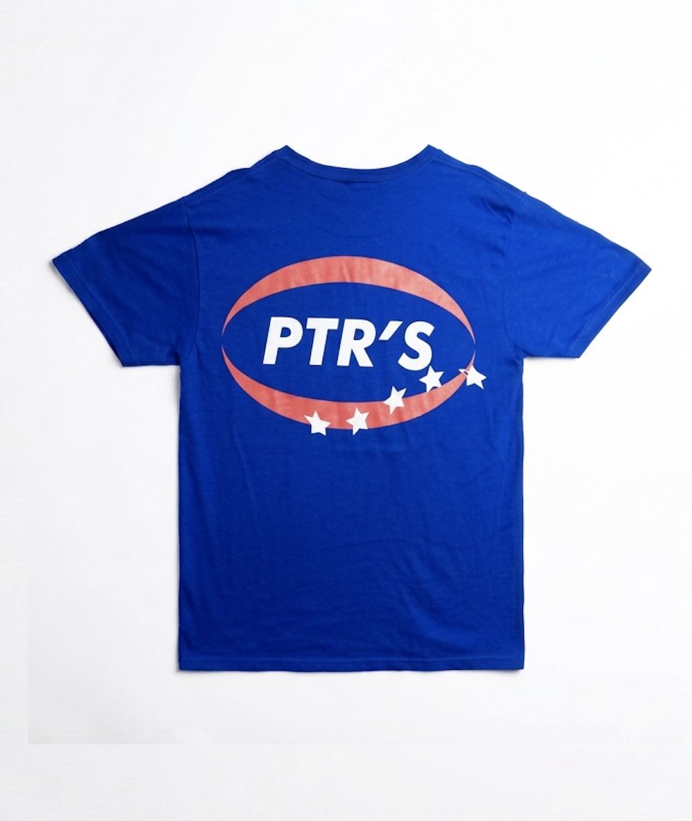 American headphones style T-shirt